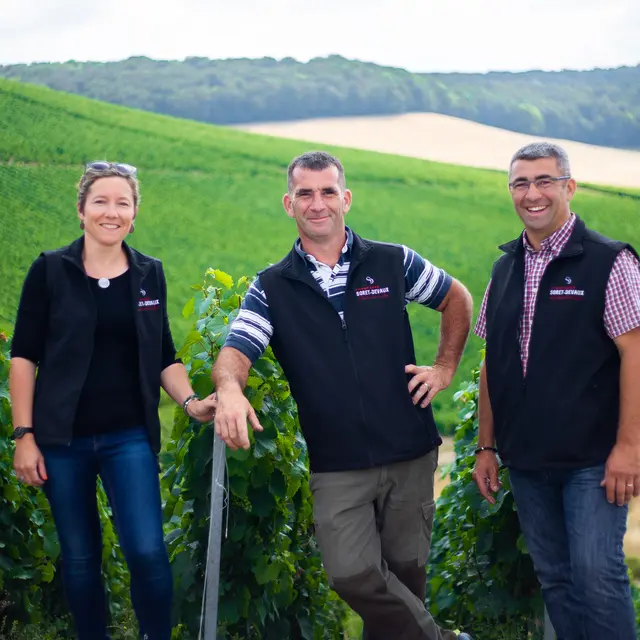 Aurore, Loïc et Romaric vous attendent au domaine !