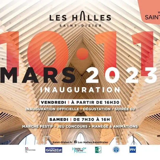 Inuaguration Les Halles