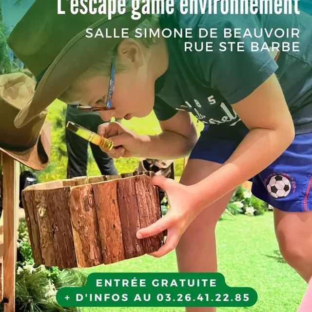 Escape game environnement