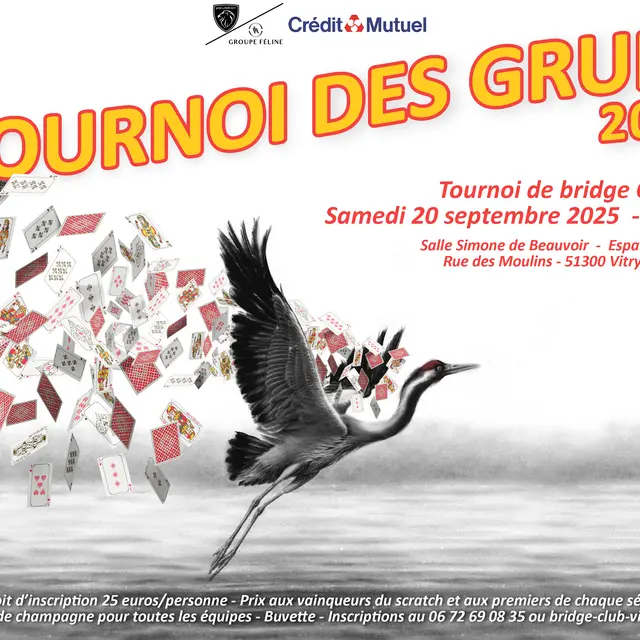 TOURNOI DES GRUES BRIDGE