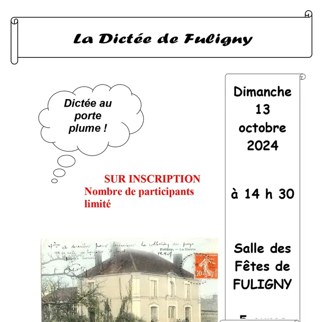 DICTEE FULIGNY