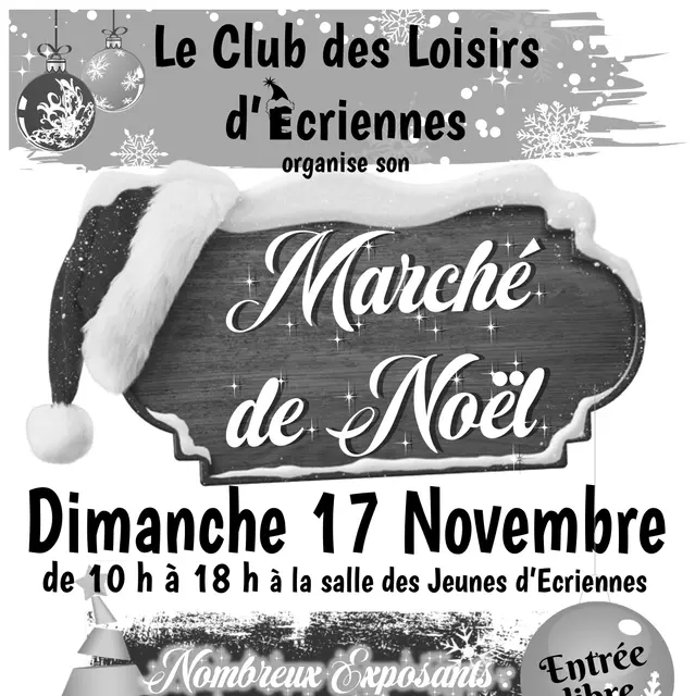 Marché de Noël Ecriennes