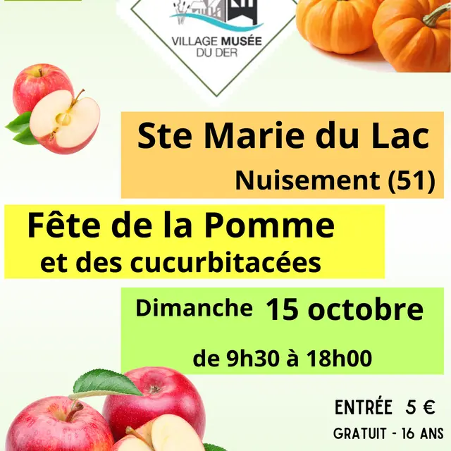 Fête de la pomme Village Musée du Der