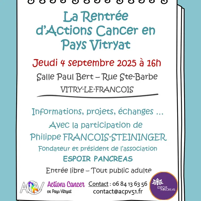 ACPV rentrée