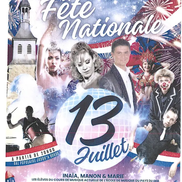 Animations 13 juillet Montier