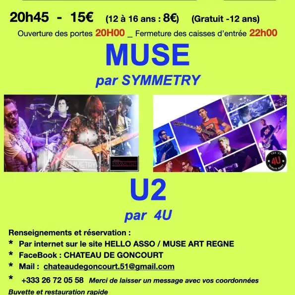 CONCERT GONCOURT 31 AOUT
