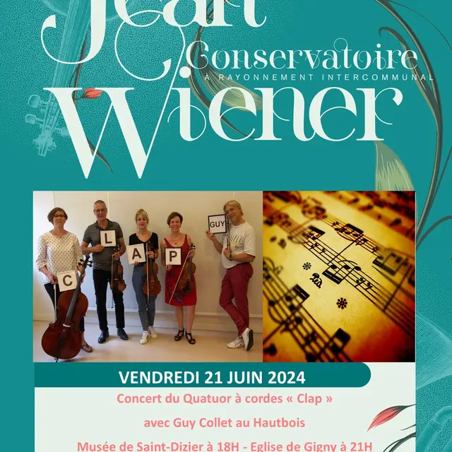 Concert du quatuor Clap