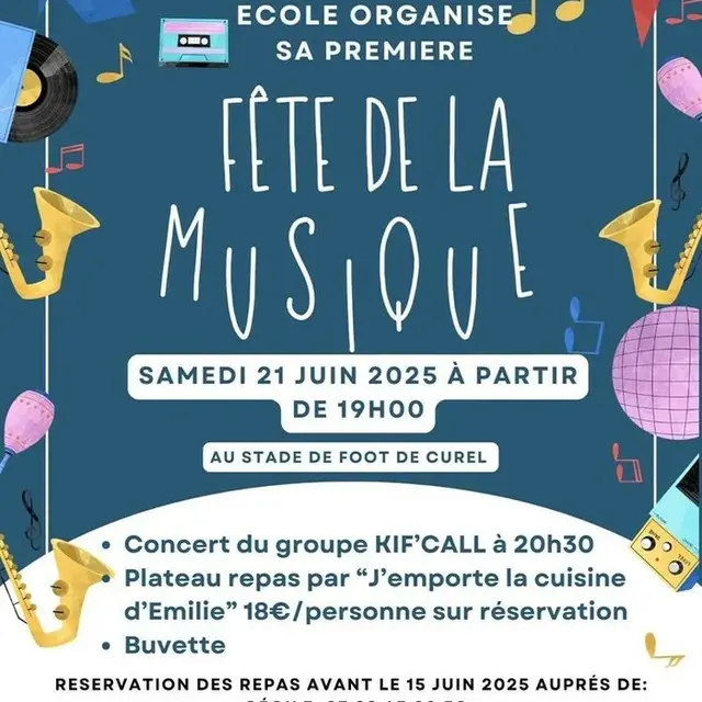 Fête de la musique à CUREL