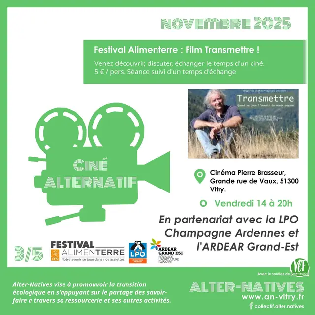 FILM TRANSMETTRE - CINE ALTERNATIF