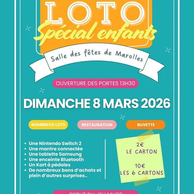 LOTO - APE Les P'tits Marollais