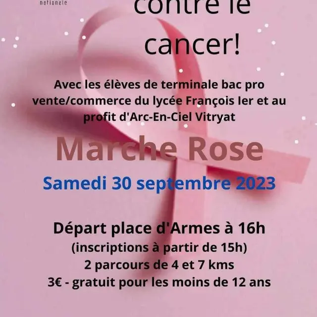 MARCHE ROSE AVEC LE LYCEE