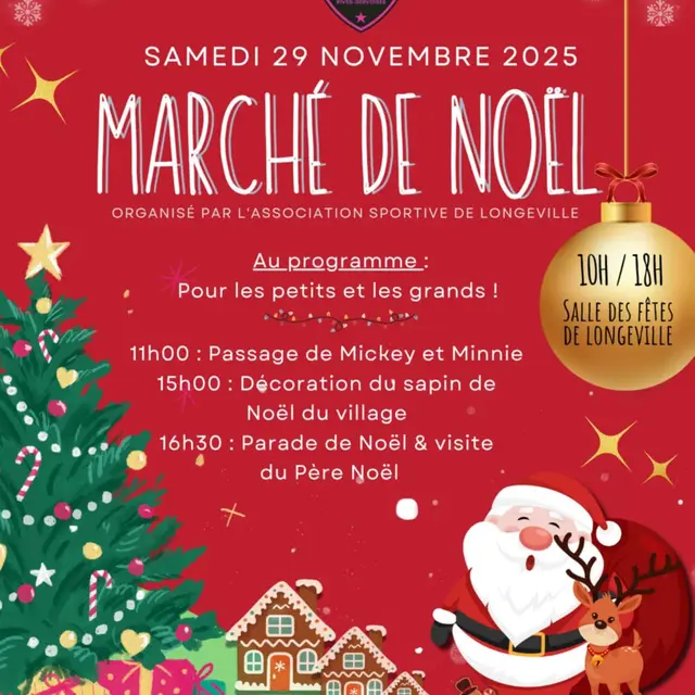 Marché de noël Longeville