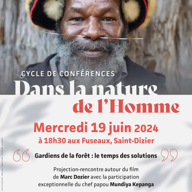Projection-rencontre gardien de la forêt