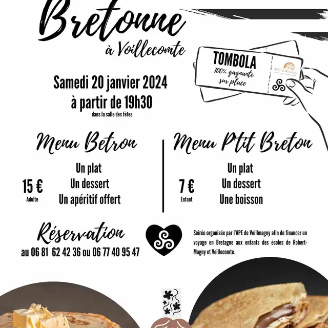 Soirée bretonne Voillecomte