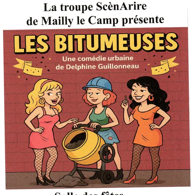 Théâtre Marolles - Troupe ScènArire Mailly le Camp