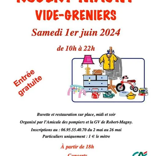 VIDE GRENIERS ROBERT MAGNY