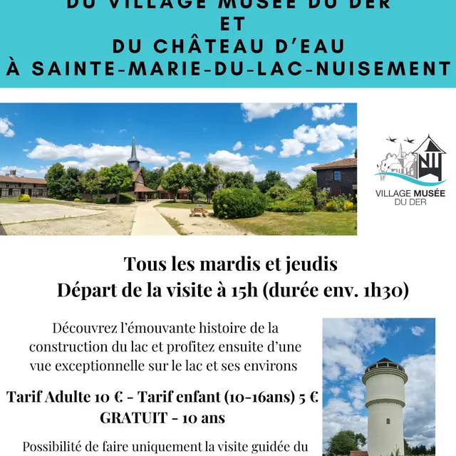 Visite guidée Musée + Château d'eau - 1