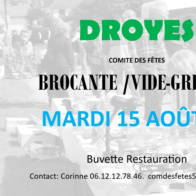 Brocante Droyes 2023