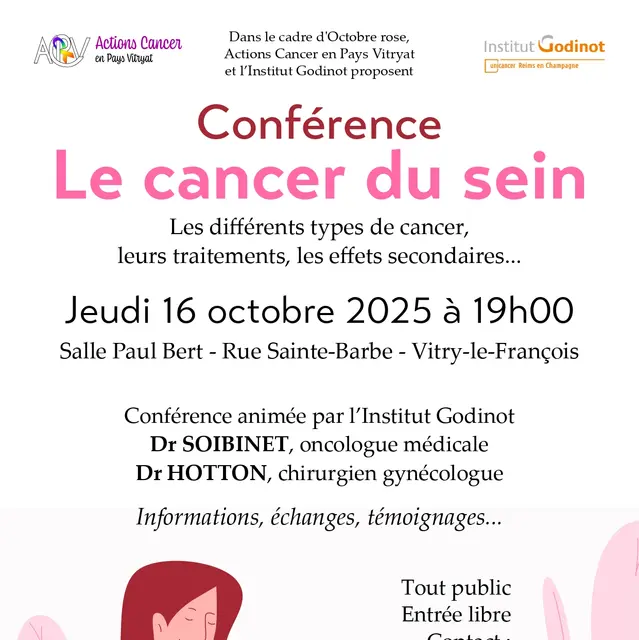 Octobre rose conférence VlF