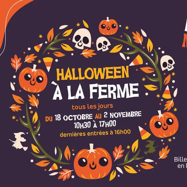 halloween ferme