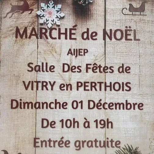 MARCHE DE NOEL VITRY EN PERTHOIS