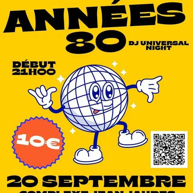 soirée années 80 BLF