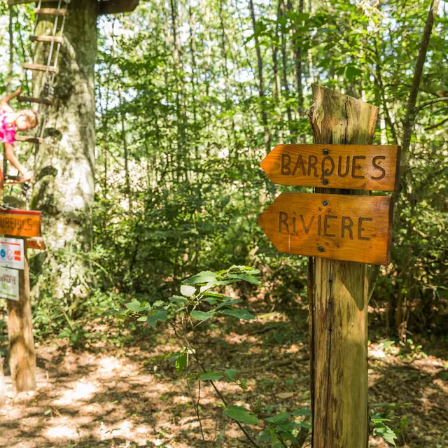 Parcours acrobatique et quick jump à deux pas de Laval
