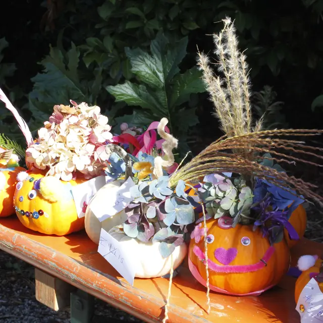 ateliers citrouilles Jardins des renaudies  colombiers du plessis 53