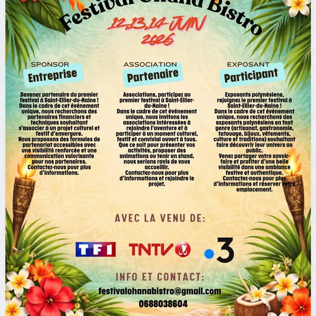 202606 Festival polynésien Ohana Bistro Saint-Ellier-du-Maine