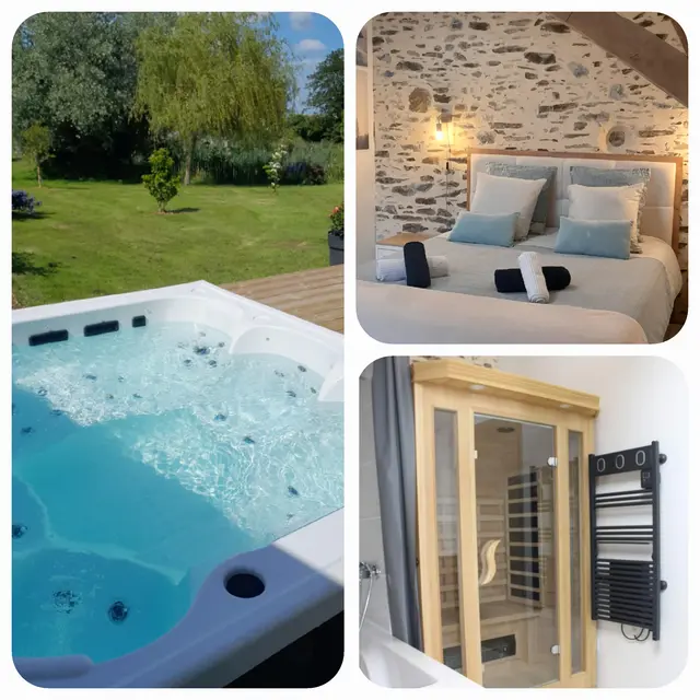 SPA SAUNA CHAMBRE