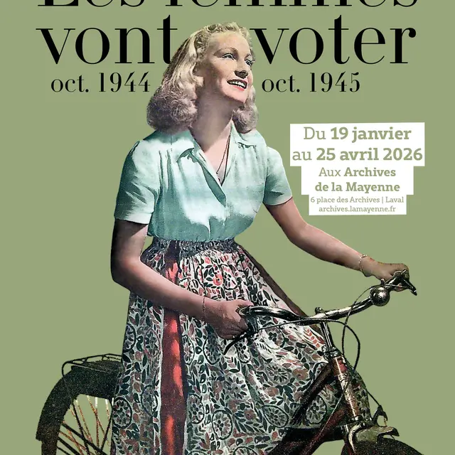 Affiche Les femmes vont voter