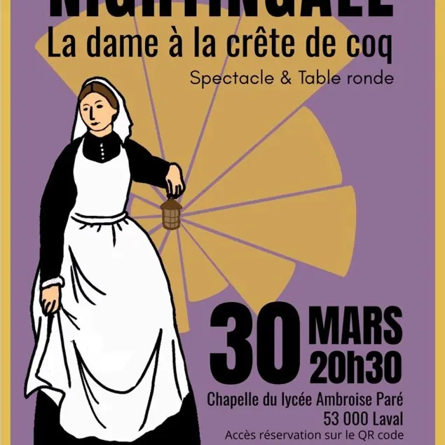 Nightingale, la dame à la crête de coq