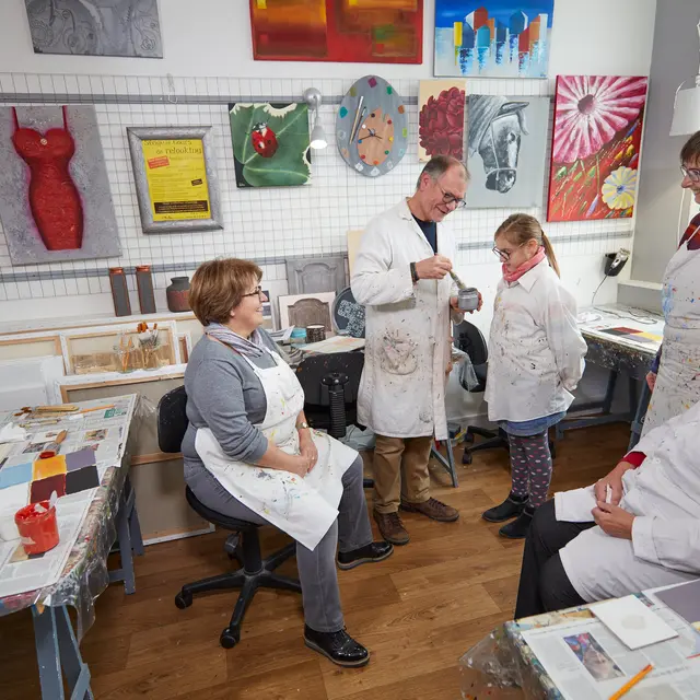 Cours de peinture Art'PeinTube