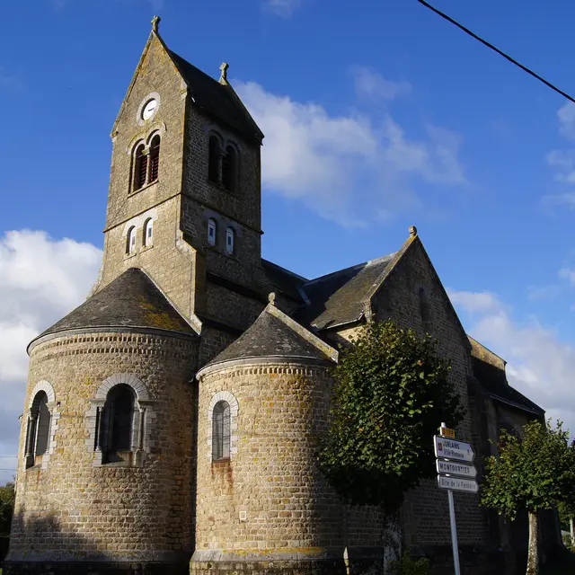 L'église de Deux-Evailles