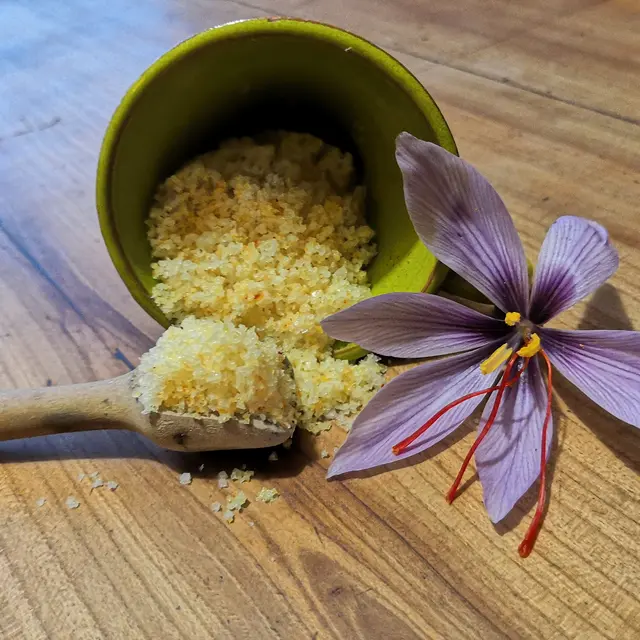 Fleur de Sel safrané - Lou Safran Mayenne