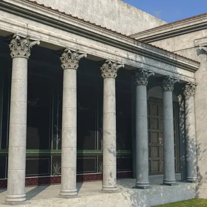 Réalité augmentée Temple Jublains