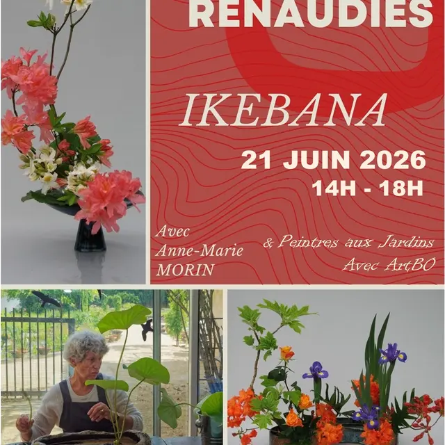 Les Jardins des Renaudies - IKEBANA - 21 JUIN 2026