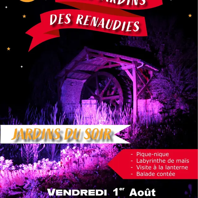 Les Jardins des Renaudies - Jardins du Soir - Vendredi 1er Août 2025