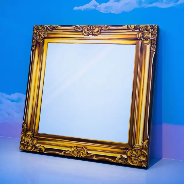 © Bérénice Nouvel ''Miroir, miroir'', acrylique et huile sur toile,2024.