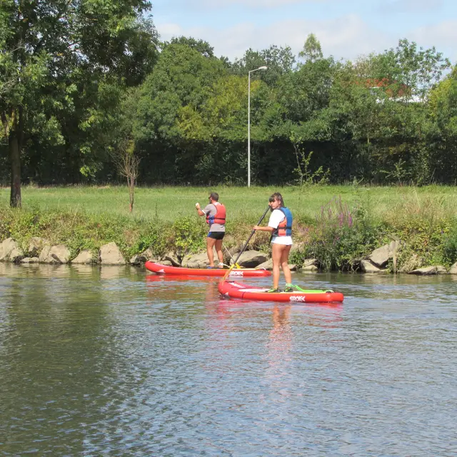 Paddle sur la Mayenne