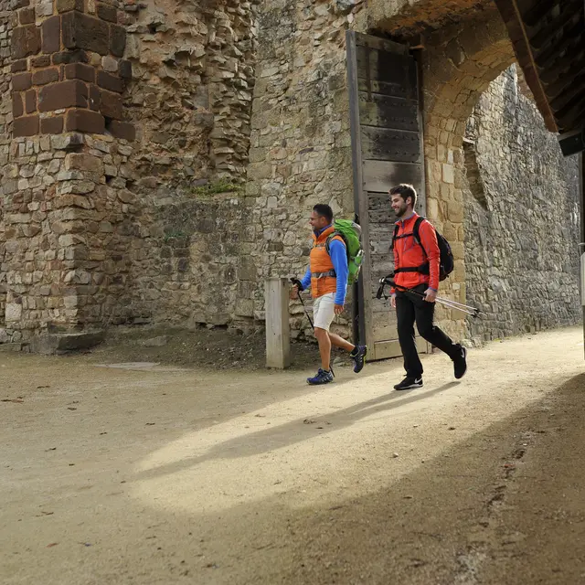 Randonnée à Sainte-Suzanne