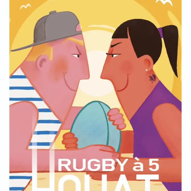 Tournoi Rugby à 5 île de Houat