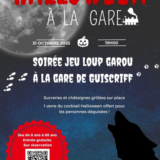 Halloween à la gare