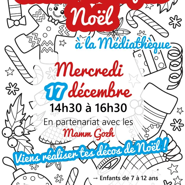 Atelier créatif de Noël