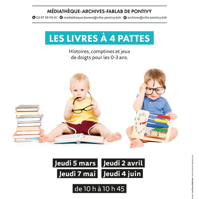 Les livres à 4 pattes