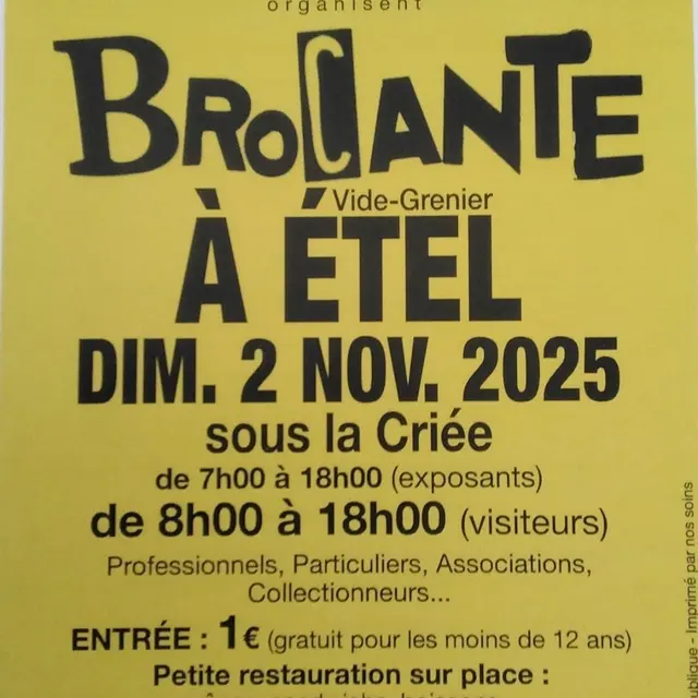 Brocante des focales
