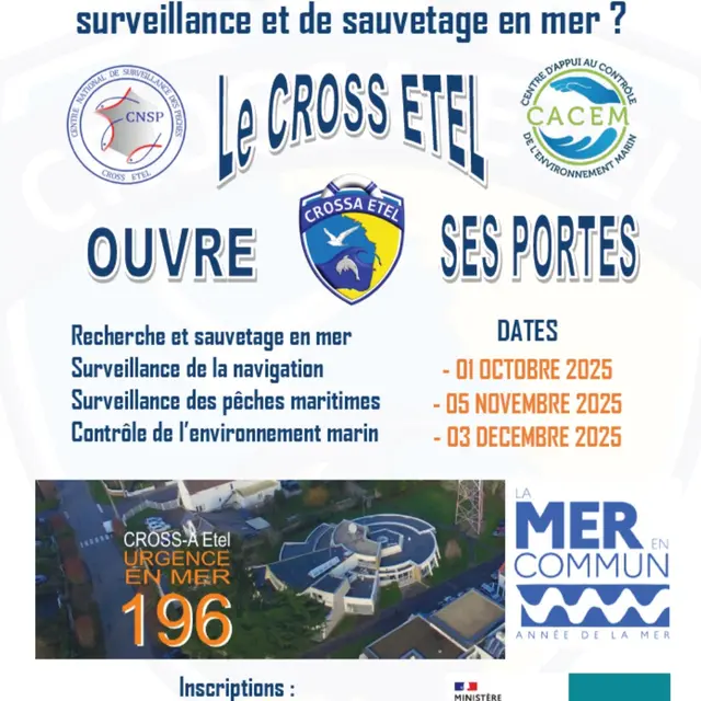 Le CROSS Etel ouvre ses portes