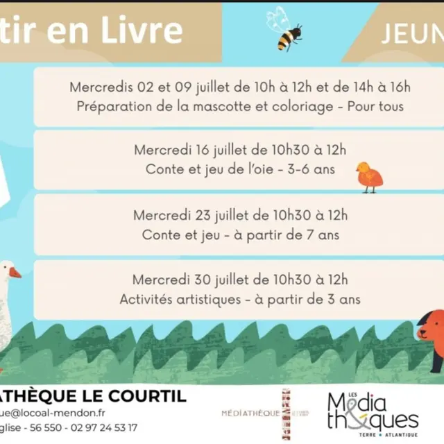 Partir en livre