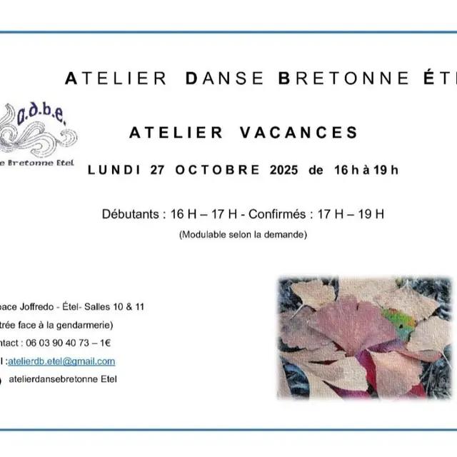 Atelier de danse bretonne