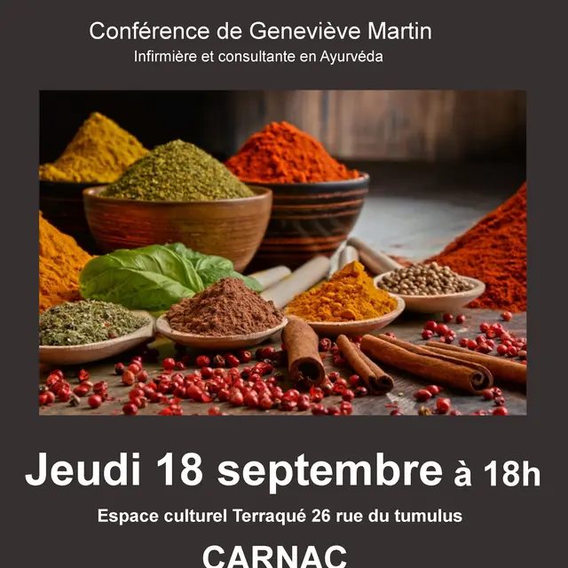 18 septembre - Les épices.Plantes médicinales - Carnac
